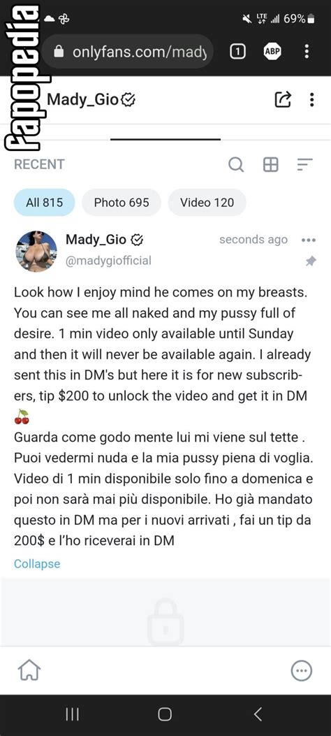 Mady Gios Nude Videos